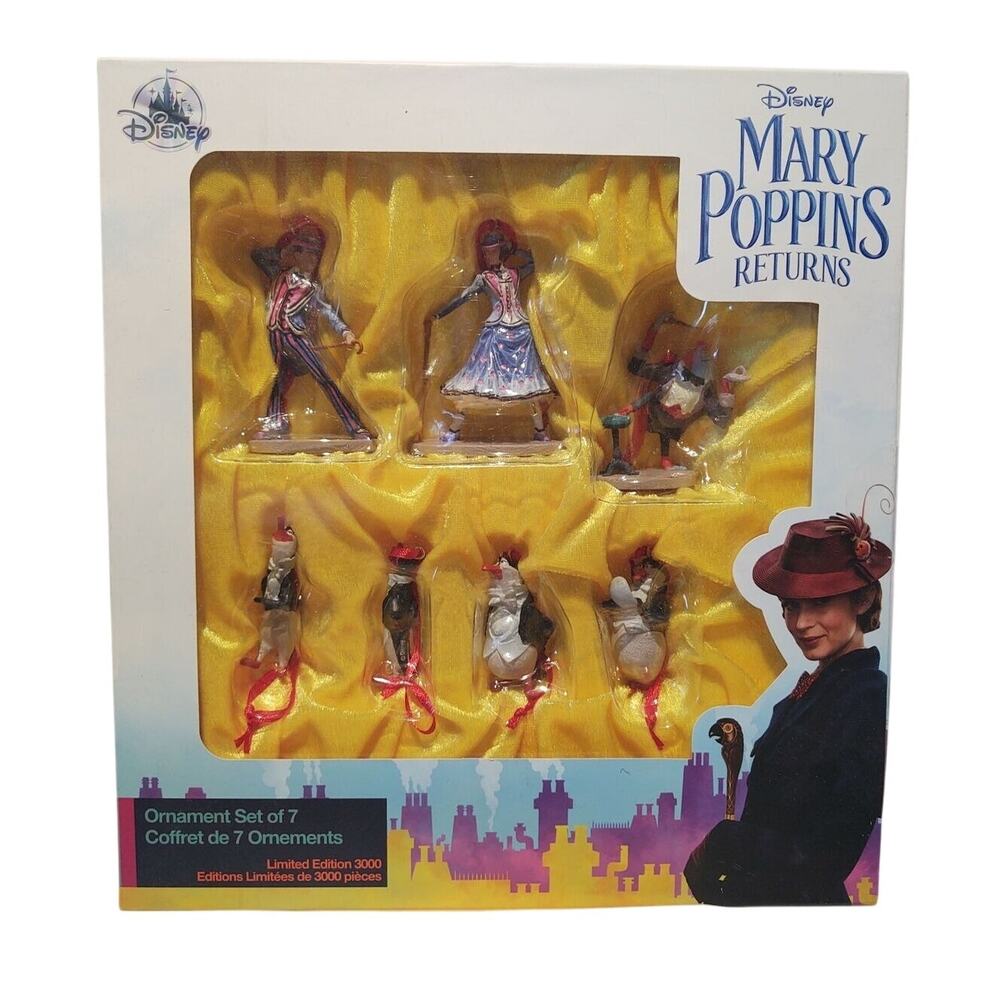 Disney - Mary Poppins Returns - Sketchbook Ornament Set - Limited Edition